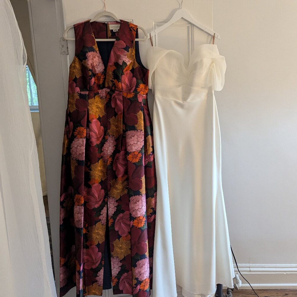 Women's mikado gown Sachin and Babi